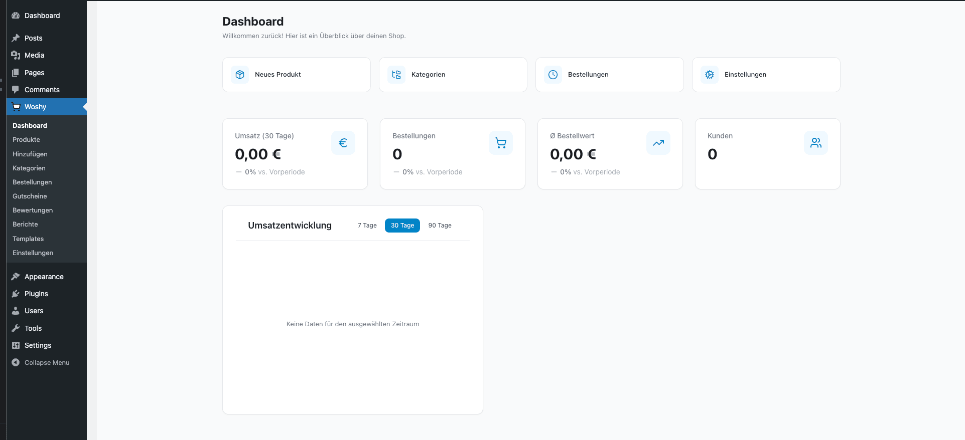 IN ENTWICKLUNG - E-Commerce Plugin
